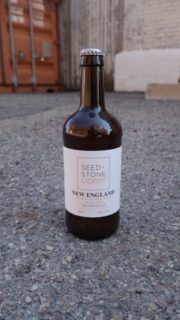 NEW ENGLAND A tribute to the new world settlers and the type of ciders they made. Additions of brown sugar and raisins then barrel aging before bottling. A nice tannin rich flavor.